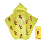 USC Trojans Gold Lightweight Stadium Rain Poncho